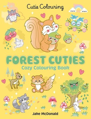Forest Cuties Colouring Book: The Relaxing Colouring Book Full o