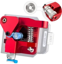 Redrex Dual Gear Ender 3 Extruder with two washers metal drive feeder upgrade.