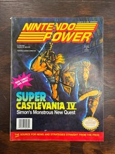 Nintendo Power Magazine Volume Issue 32 Super Castlevania IV w/ Poster  Poll