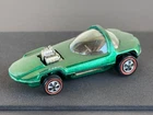 Vintage Hot Wheels Redline 1968 Green Silhouette US - Dark Int., Near Mint!