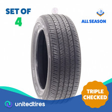 Set Of 4 Used 21555r17 Bridgestone Ecopia Ep422 Plus 94v - 7-8.532 15u0o