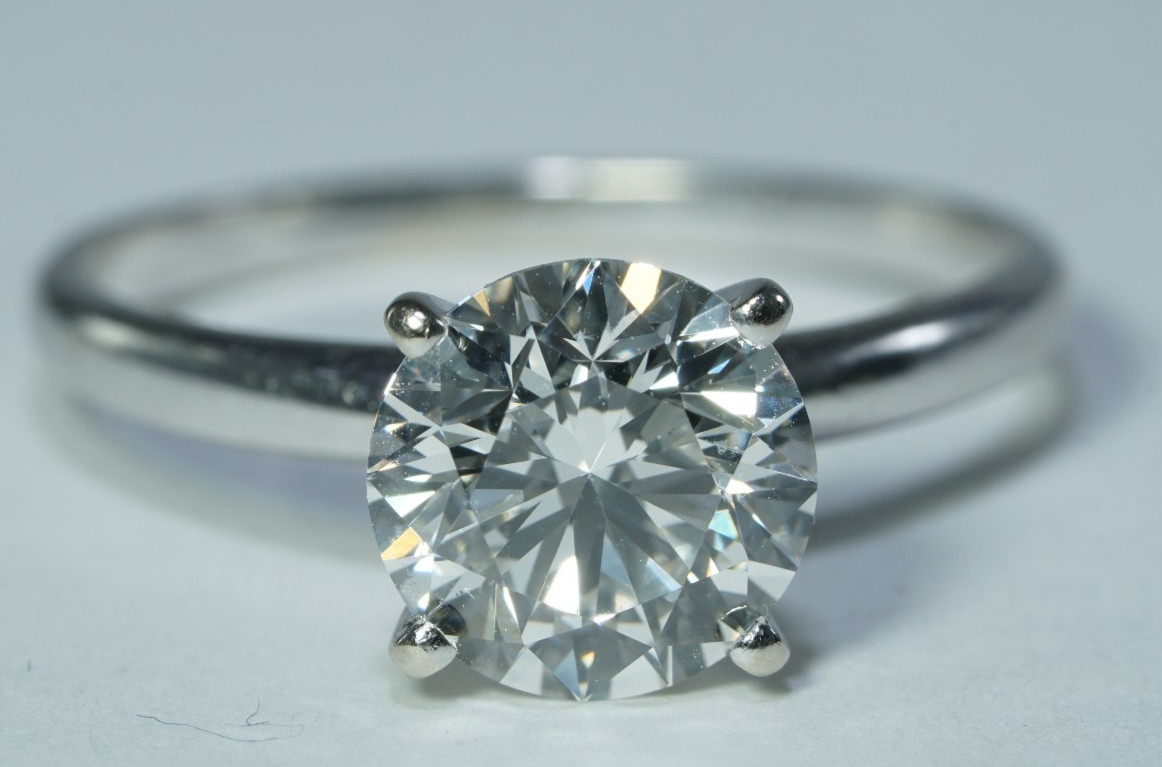 3ct Lab Created DIAMOND Solitaire Engagement Ring… - image 1