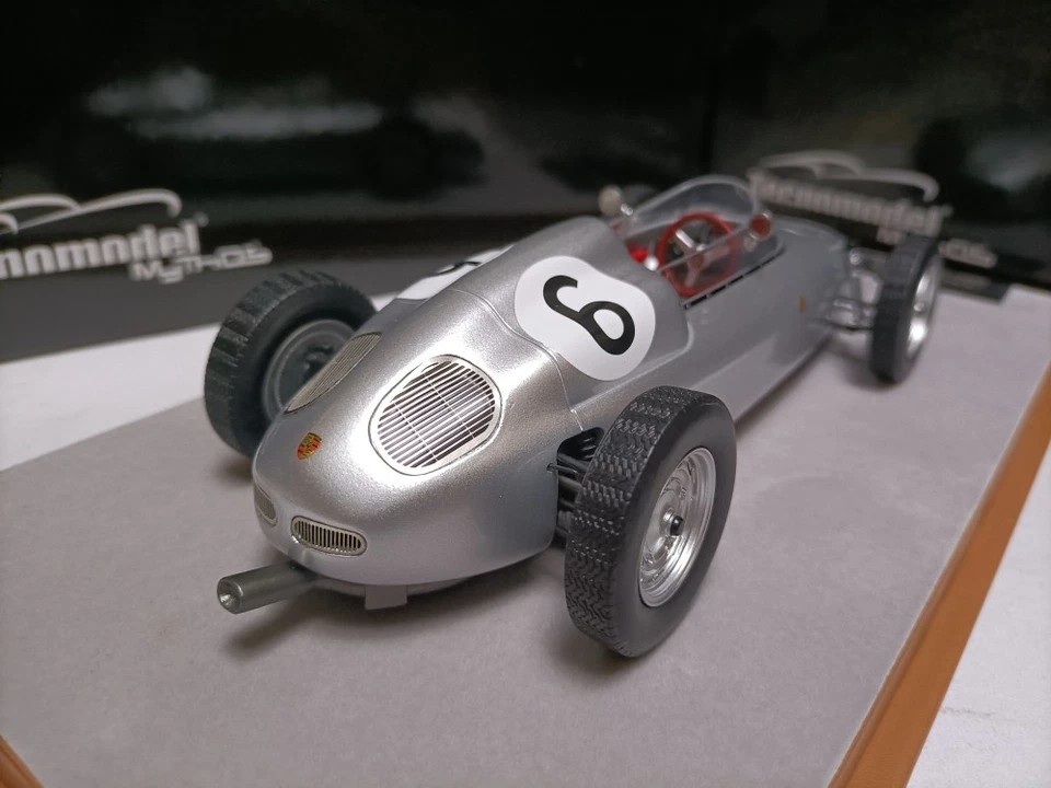 Tecnomodel 1:18 Porsche 718 GP #6 1960 German Grand Prix Car model - Image 4 of 4