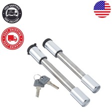 USA-Made Heavy-Duty Trailer Locking Pin with Keys | Dual Combo Ball & Easy Setup