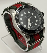 Gucci YA136209  45 MM. Dive Men Wristwatch - Black
