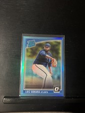 2018 Panini Donruss Optic - Rated Rookie Luiz Gohara #43 Carolina Blue Prizm /50
