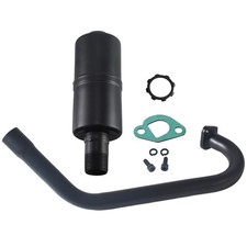 Exhaust Pipe Muffler For Predator 196 212cc GX200 Coleman CT200U BT200X Go Kart