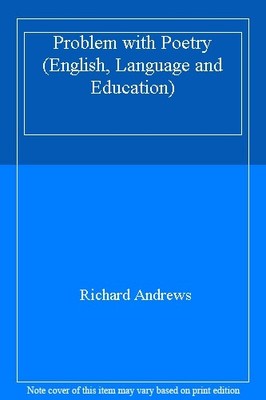 Problem with Poetry (English, Language and Education),Richard An