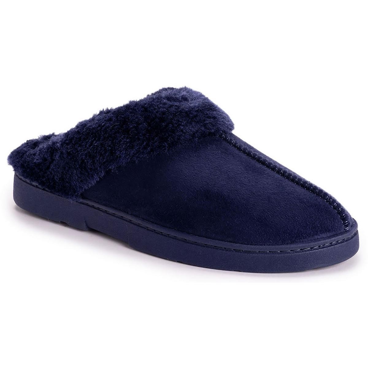 Женские синие сабо-клоги из искусственной замши Muk Luks 11-12 Medium B M BHFO 9460 2790₽