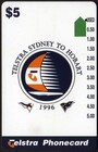 ⭕1996 | Australia Sydney to Hobart - Logo A966112 | $5 phonecard | UNUSED⭕