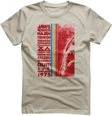 Jaws T-Shirt Movie Titles UV-1-JAWS030