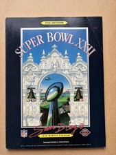 Super Bowl XXII 22 NFL Programme Denver Broncos v Washington Redskins US EDITION