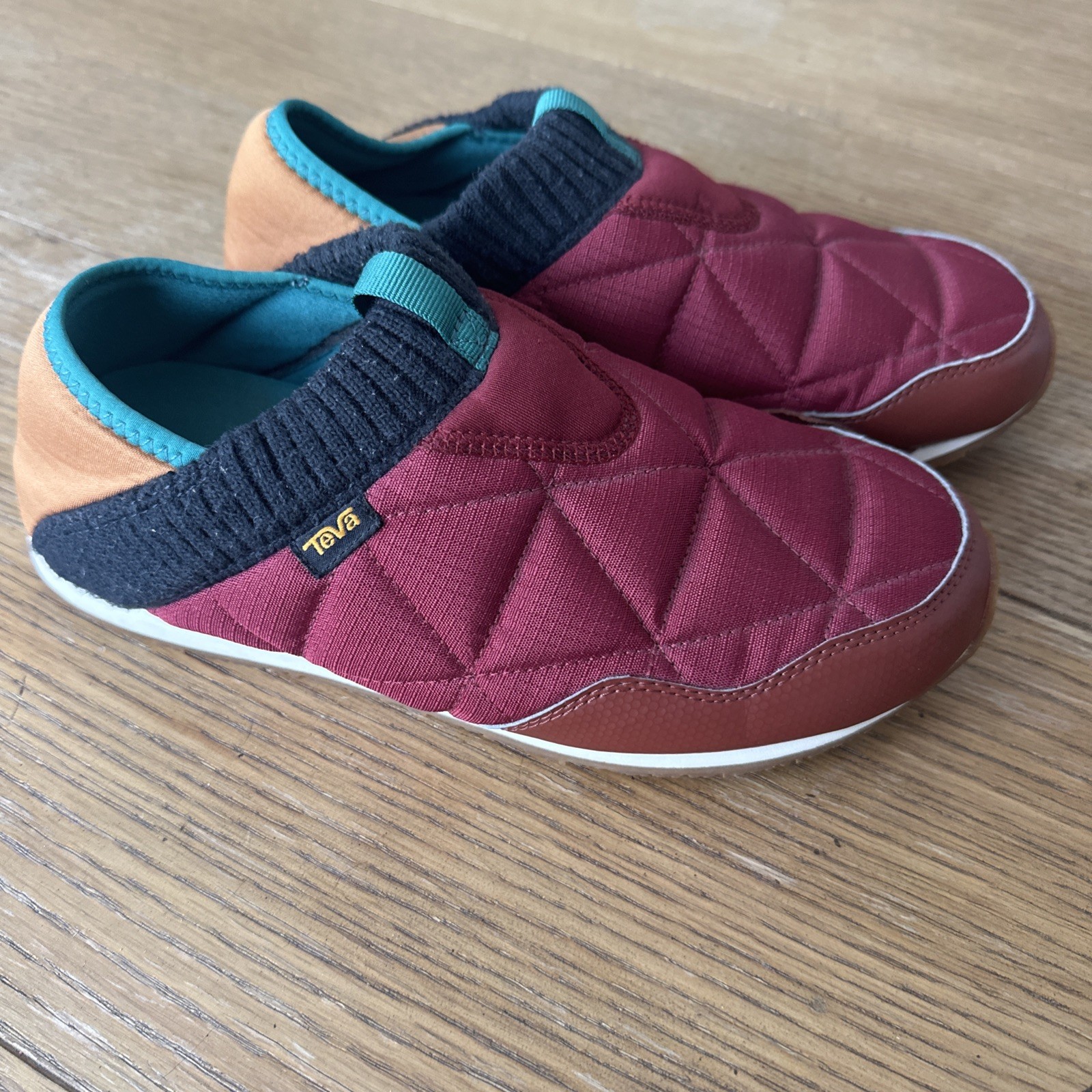 PANTOFOLA D’ORO Mocassini donna Teva ReEmber trapuntati slip on 9 41 oro marrone comfort passeggio