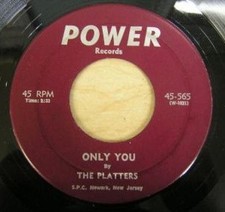 The Platters - Only You 7" Very Good VG - 4258374396