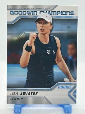Iga Swiatek 2023 Upper Deck Goodwin Champions #37 (RC)