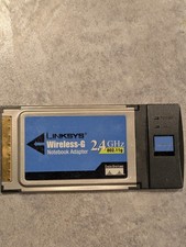 Linksys WPC54G v3 Wireless-G 2.4GHz 802.11g Notebook PCMCIA Adapter Card Cisco