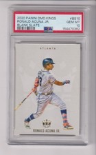 2020 DIAMOND KINGS BLANK SLATE #BS10 RONALD ACUNA JR. WITH PSA 10 GRADE