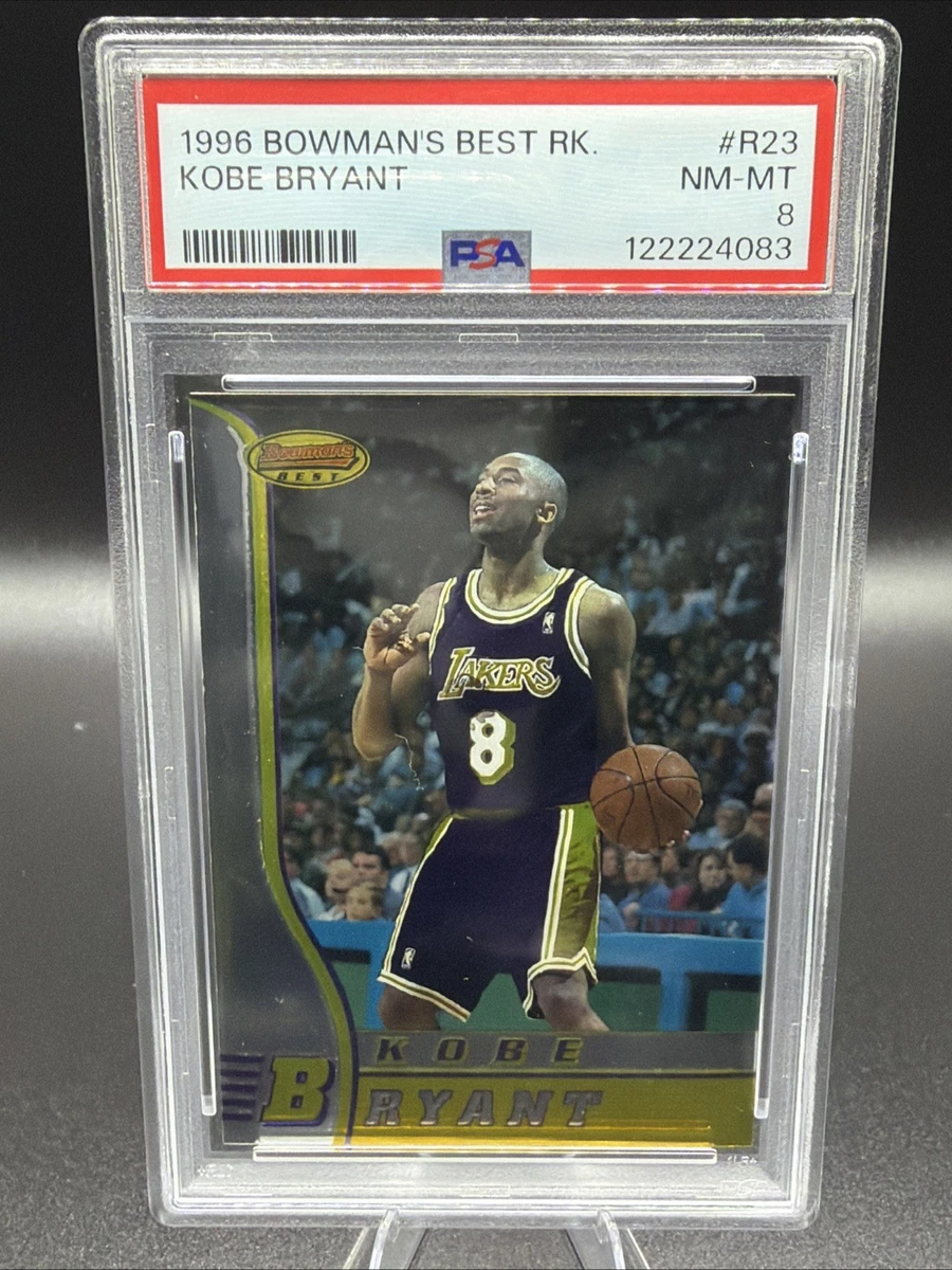 KOBE BRYANT 1996-97 EX RC PSA 8 コービー高騰中！ Kobe Bryant Basketball Grade 8 Rookie Sports Trading Cards