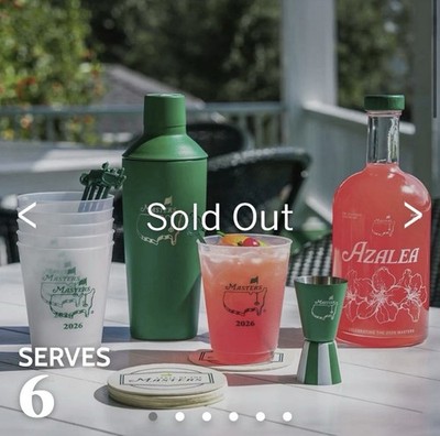 Taste of the Masters 2026 Azalea Cocktail Kit With Shaker Jigger