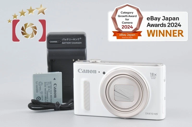 Canon PowerShot SX610 HS weiß 20,2 MP Digitalkamera [TOP]