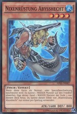 YuGiOh Nixenrüstung Abysshecht AP05-DE007 Super Rare Good unl.