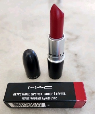 MAC Retro Matte Lipstick - RUBY WOO 707 NIB - Authentic UNUSED