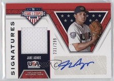2019 Panini USA Baseball Stars & Stripes Signatures 231/299 Jake Agnos Auto 0gr
