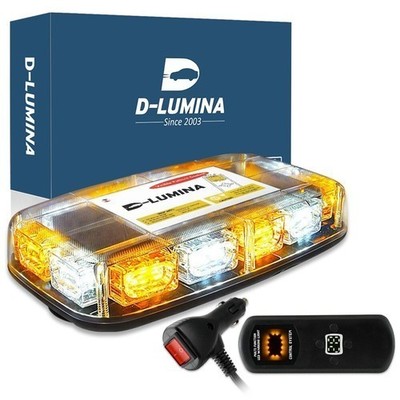 72 LED Rooftop Strobe Beacon Light Truck Safety Emergency Warning Hazard lamp US