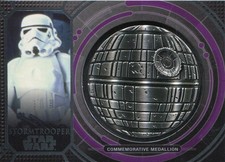 Star Wars 40th Anniversary Purple [25] Death Star Medallion #21 Stormtrooper