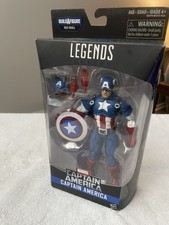 2015 HASBRO MARVEL LEGENDS CAPTAIN AMERICA 6  ACTION FIGURE BAF RED SKULL