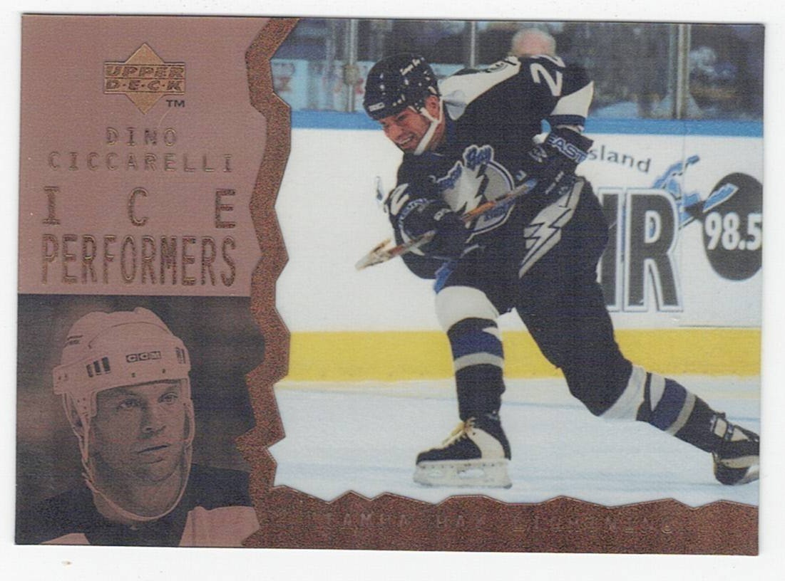 1996-97 Upper Deck Ice Acetate Dino Ciccarelli #66 HOF 2a8