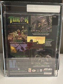 1997 Acclaim Turok Dinosaur Hunter Sealed PC VGA Graded 70 EX+