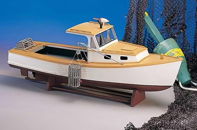 Midwest Products 991 1:16 Maine Lobsterboat Wooden Ship Model Kit