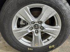Wheel 17x7 Alloy 5 Spoke Painted Silver Fits 19-25 Rav4 2851856