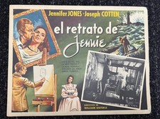 Portrait Of Jennie Original Lobby Card Jennifer Jones Joseph Cotten 1948
