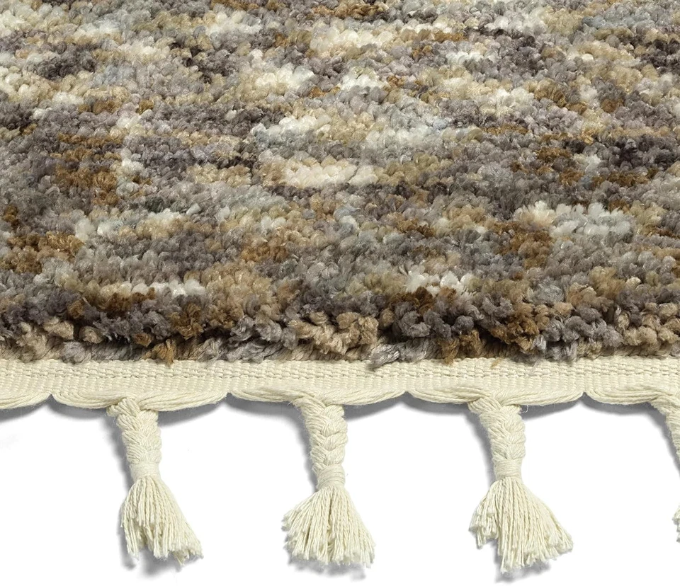 Alfombra Kaleen Rugs Duna Collection 9'3" x 12'5" alfombra contemporánea del suroeste, plateada Foto 3 de 4