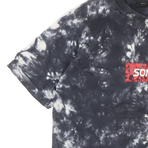 Sonneti Boys Black Tie Dye Logo T-Shirt 10-12 Years New - Picture 12 of 12
