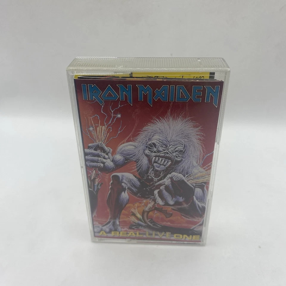 Iron Maiden - A Real Live One original rare UK cassette tape 1993 - Image 2 of 4