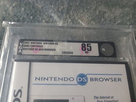 GRADED NEW Sealed Nintendo DS Web internet Browser VGA GRADED 85