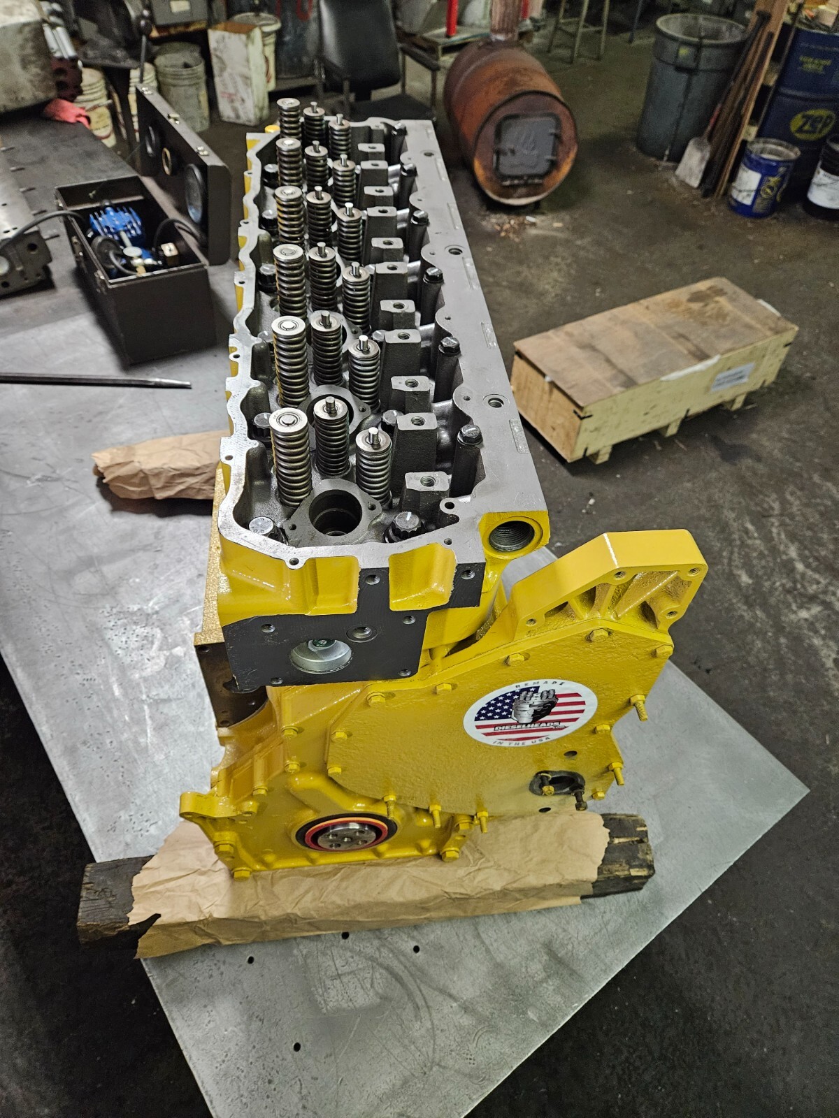 Caterpillar 3126B Remanufactured Diesel Engine Long Block (B or an E ...