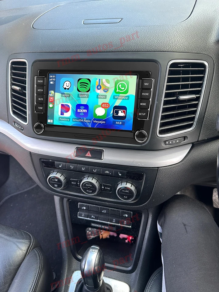 Carplay Android 13 Radio GPS estéreo DSP Para Seat Alhambra Mk2 2010-2018 - Imagen 3 de 4