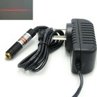 12x55mm Dot Line Cross 650nm 50mW Focusable Red Laser Diode Module 5V Adapter