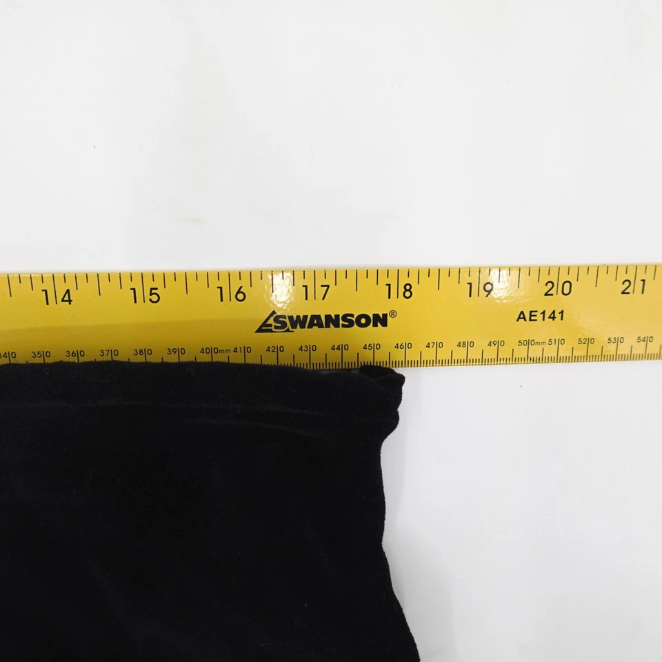 NUEVA Falda Lauren Ralph Lauren Mujer 12 Negra A-LIne Terciopelo Forrado Ropa de Trabajo Foto 4 de 4