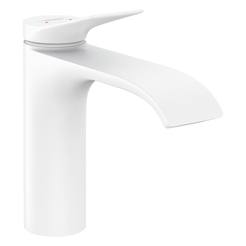 hansgrohe Vivenis Miscelatore monocomando lavabo 110 senza saltarello, bianco op