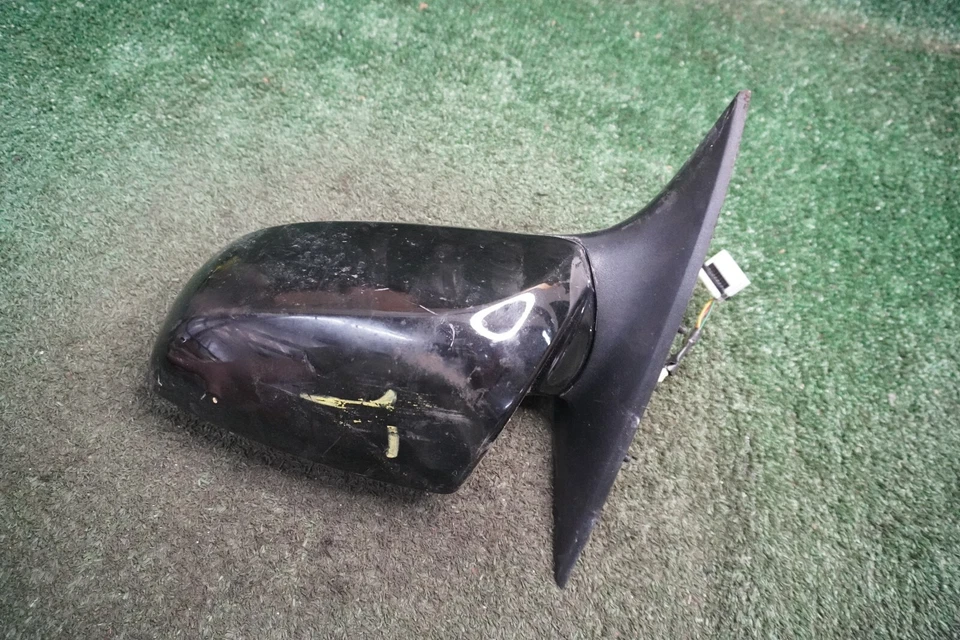 Espejo retrovisor negro lado del conductor Hyundai Genesis 2013 2014 2015 OEM E13027375 Foto 2 de 4