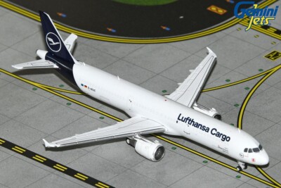 GEMINI JETS LUFTHANSA CARGO AIRBUS A321P2F 1:400 DIECAST GJDLH2135 IN STOCK