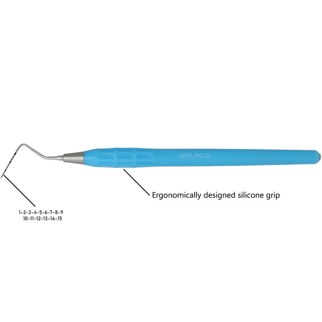 Osung Dental Probe Silicone Grip BallEnd Type Lightweight [56