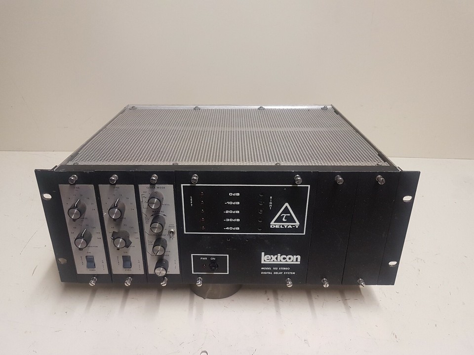 70's LEXICON MODEL 102 DELTA T DIGITAL DELAY SYSTEM eBay