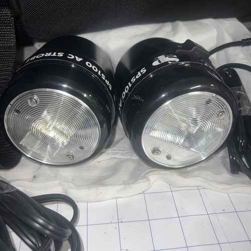 Rokunar Strobe Studio Pro Starter Kit W/ Case SP100 Swivel Bracket Ac Socket - Picture 4 of 22
