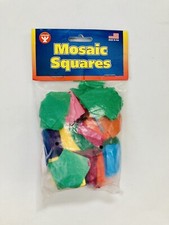 Hygloss Products Tissue Paper Mosaic Squares for Arts , 1" Tissue Squares